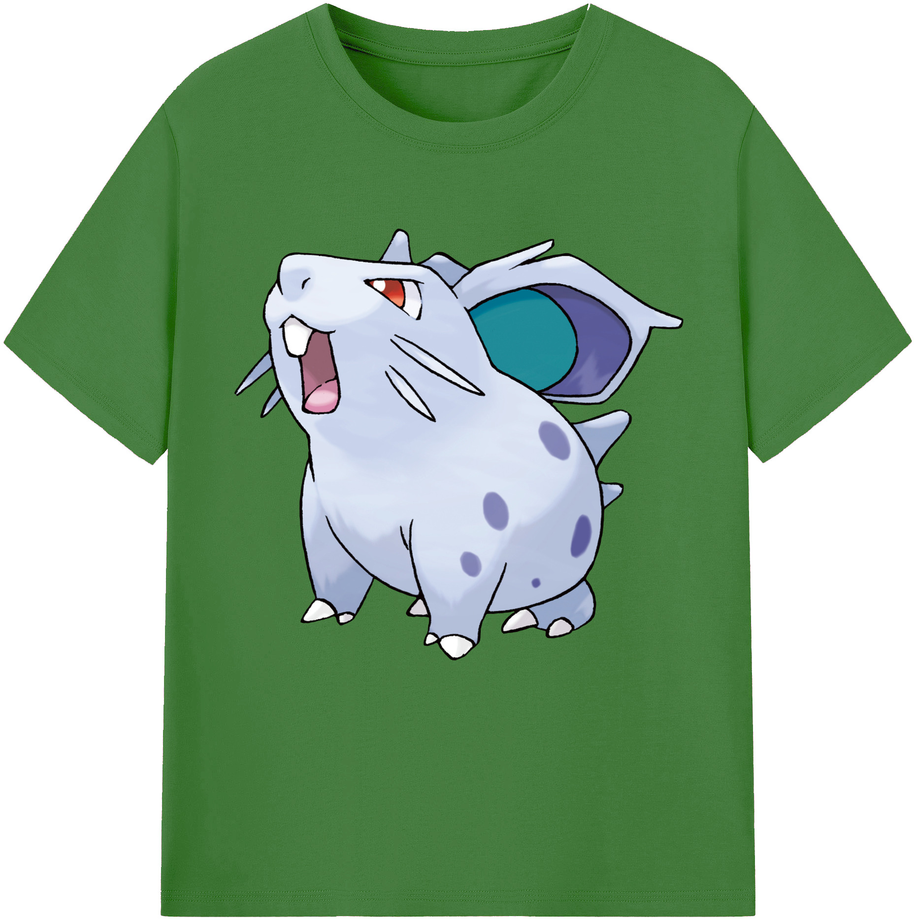 （画像用） ポケットモンスター Pokémon レディースカジュアルプリントTシャツ（綿100％）